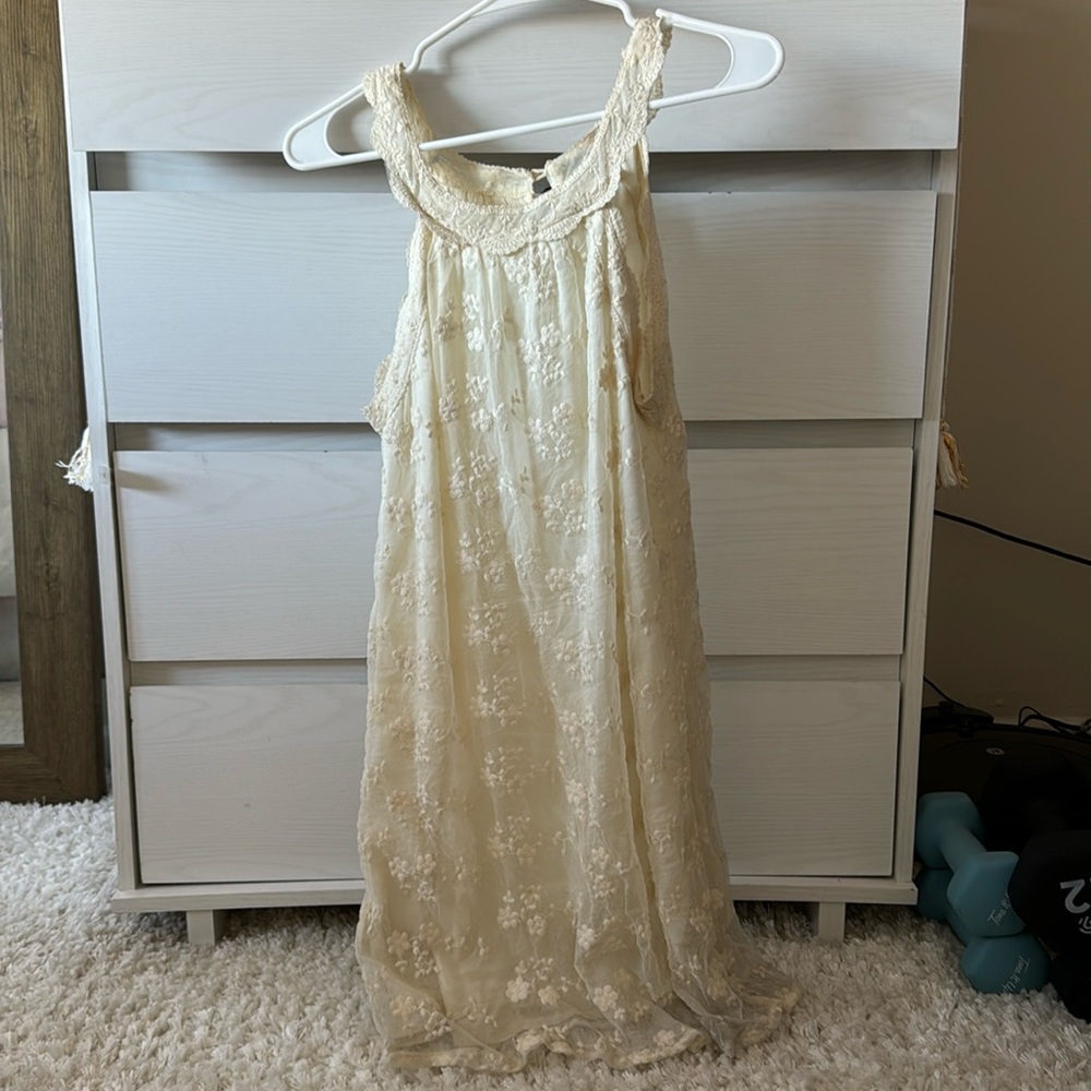 Beautiful Lacey cream dress